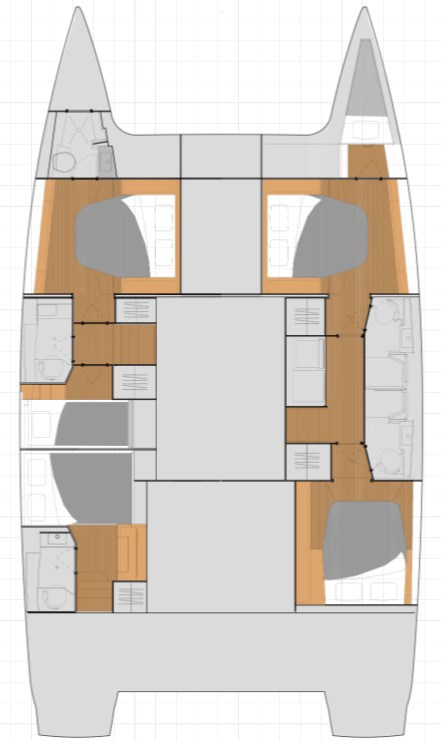 Wynajem Katamaran w Adaköy - Fountaine Pajot Tanna 47