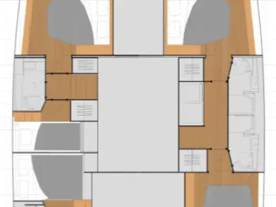 Wynajem Katamaran w Adaköy - Fountaine Pajot Tanna 47