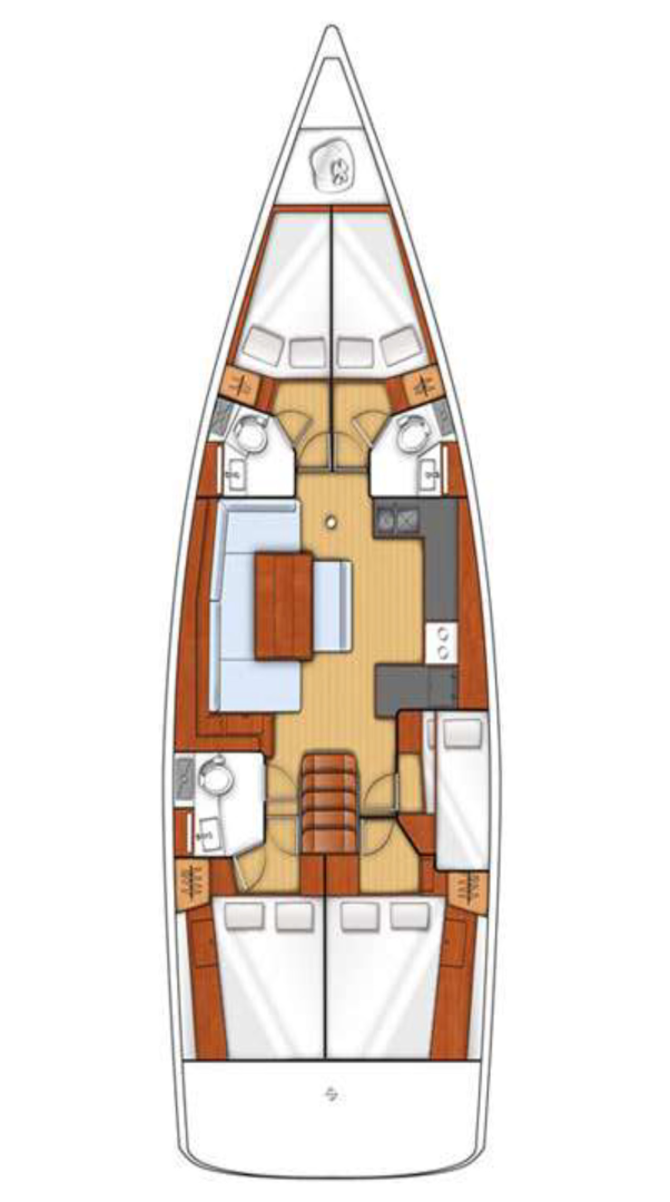 Wynajem w Kalkara- Bénéteau Oceanis 48 na SamBoat