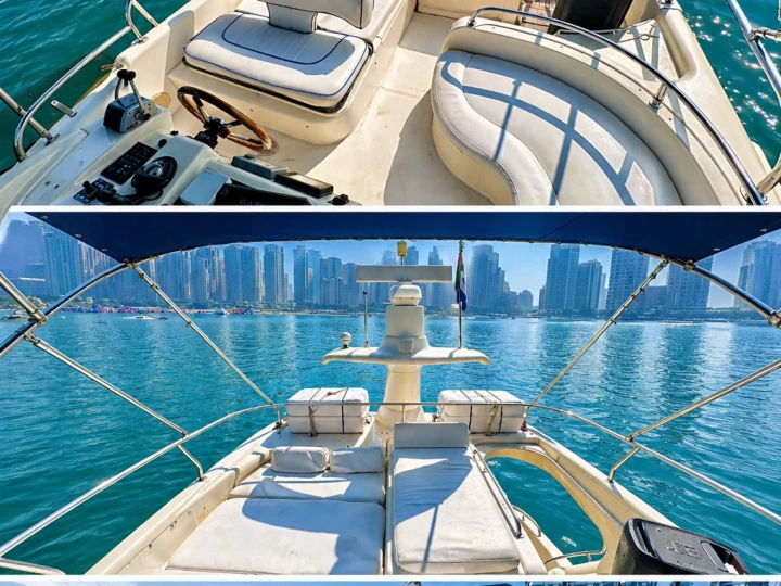 Motorówka do wynajmu w Dubai Marina w najlepszej cenie
