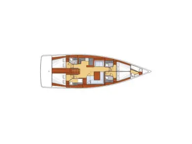 Wynajem Żaglowiec w Donji Seget - Bénéteau Oceanis 55