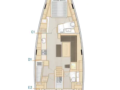 Wynajmij Hanse Hanse 508 w Donji Seget