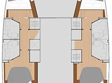 Wynajem Katamaran w Gouvia - Fountaine Pajot Lucia 40