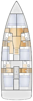 Wynajem w Gouvia- Jeanneau Sun Loft 47 na SamBoat