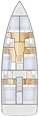 Wynajem w Gouvia- Jeanneau Sun Loft 47 na SamBoat