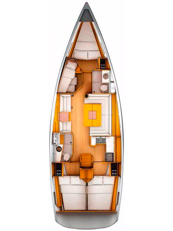Wynajem łodzi Sukosan tanio Sun Odyssey 439