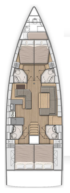 Wynajem łodzi Alimos tanio Oceanis 51.1