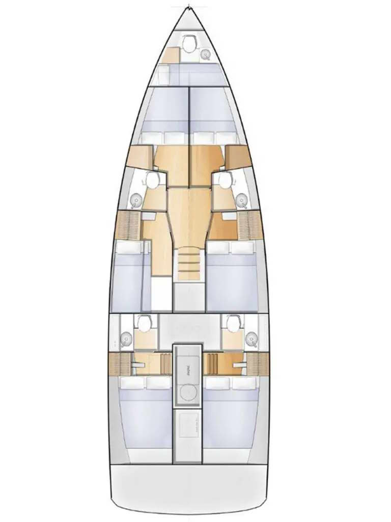 Wynajem łodzi Jeanneau Sun Loft 47 w Gouvia na SamBoat 