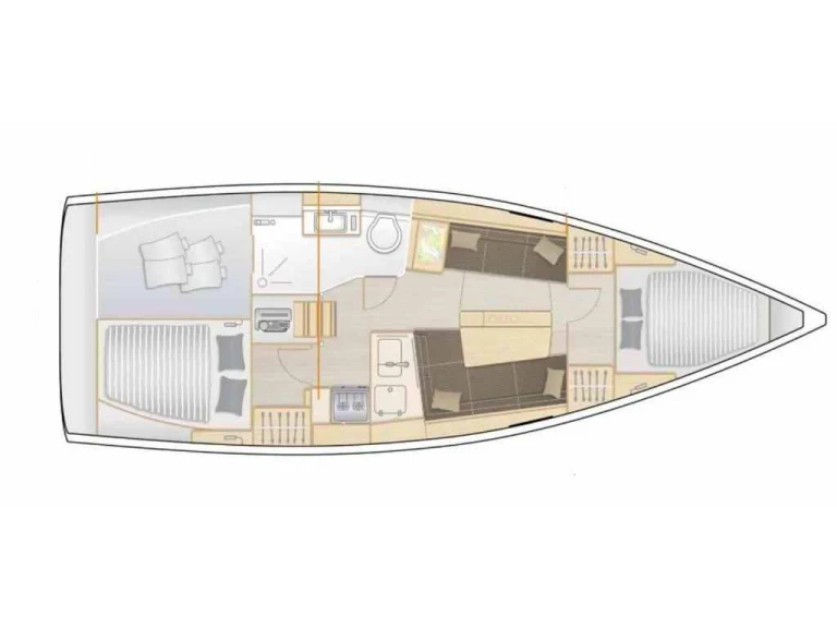 Wynajem w Cogolin- Hanse Hanse 348 na SamBoat