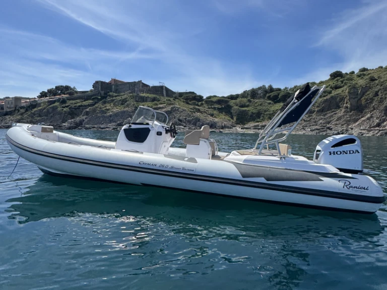 Wynajem Łódż półsztywna w Argelès-sur-Mer - Ranieri Cayman 26 Sport Touring