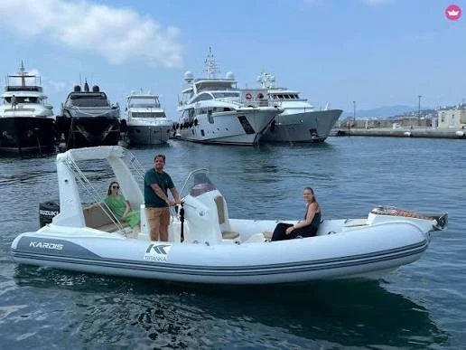 Wynajem Łódż półsztywna w Porto Rotondo - Kardis 700