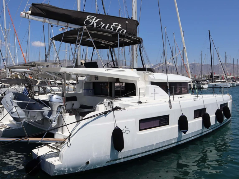Wynajem łodzi Lagoon Lagoon 46 w Alimos na SamBoat 