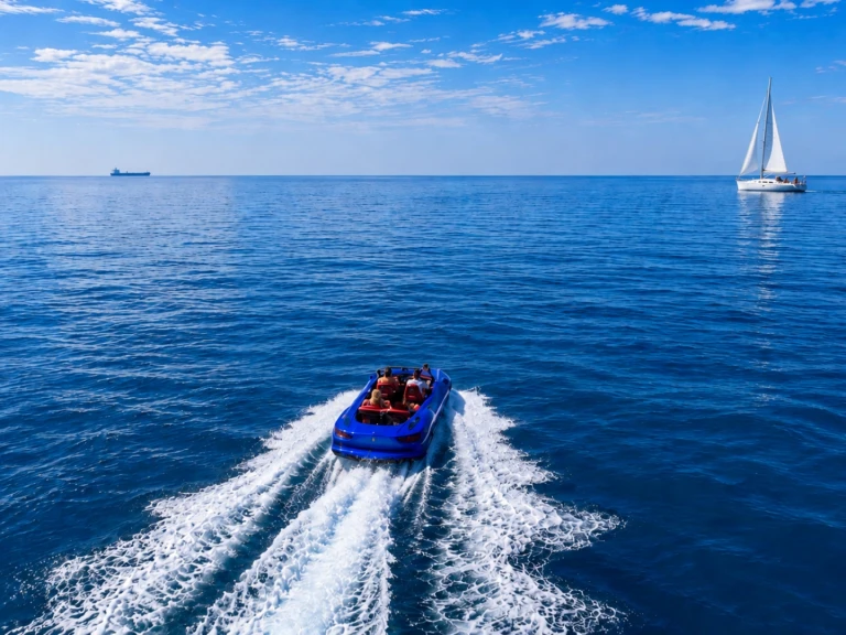 Wynajem Motorówka trisac marine z patentem 