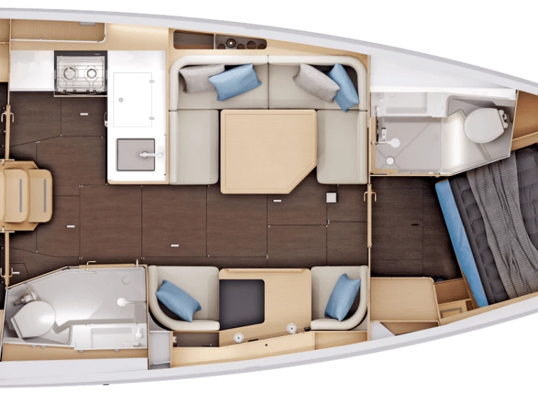 Wynajem Żaglowiec w Opatija - Jeanneau Sun Odyssey 415