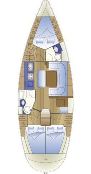 Wynajem Żaglowiec w Palma de Mallorca - Bavaria Cruiser 41