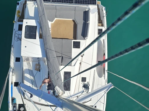 Wynajem Katamaran w Naxos (City) - Fountaine Pajot Elba 45