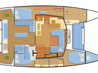 Wynajem łodzi Fountaine Pajot Elba 45 w Naxos (City) na SamBoat 