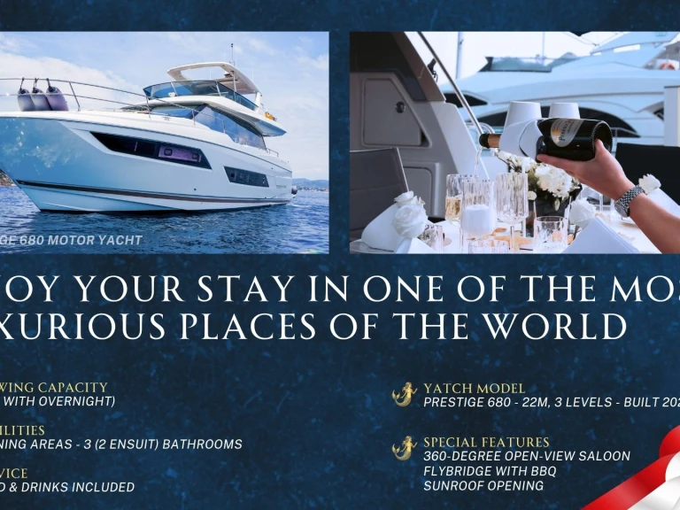 Wynajem w Monako- Prestige Yachts 680 na SamBoat