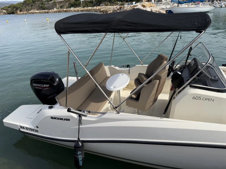 Wynajem łodzi Quicksilver Activ 605 Open w La Madrague na SamBoat 