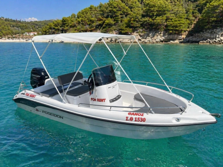 Wynajem łodzi Skiathos tanio Blu Water 170
