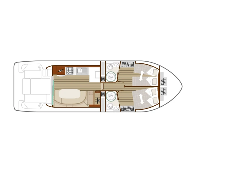 Wynajmij Motorówka z lub bez skippera Nicols Yacht w Port-sur-Saône