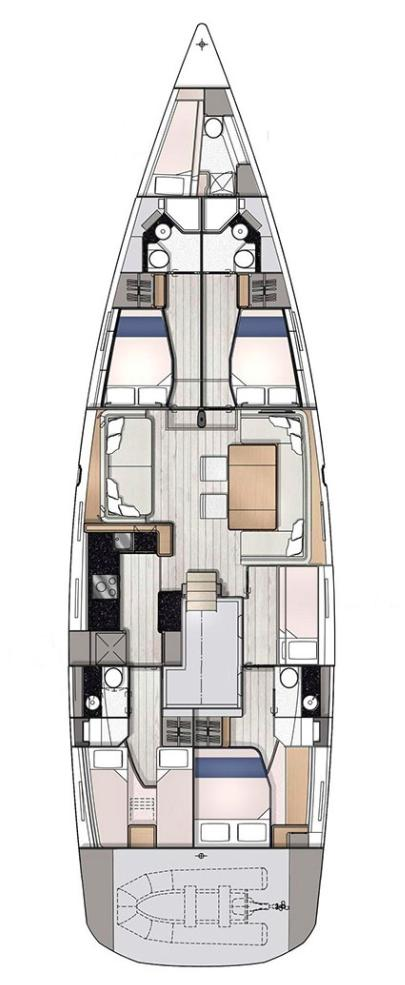 Wynajem w Lavrio- Jeanneau Jeanneau 65 na SamBoat