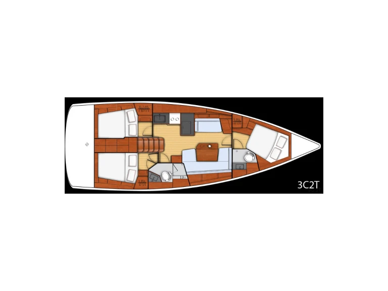 Wynajem Żaglowiec w Livorno - Bénéteau Oceanis 41