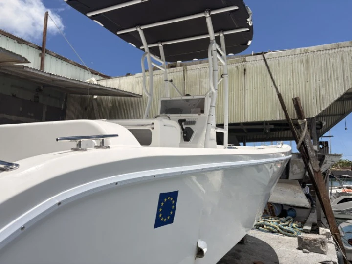 Forboat 23' między profesjonalistami a osobami prywatnymi w Pointe-à-Pitre