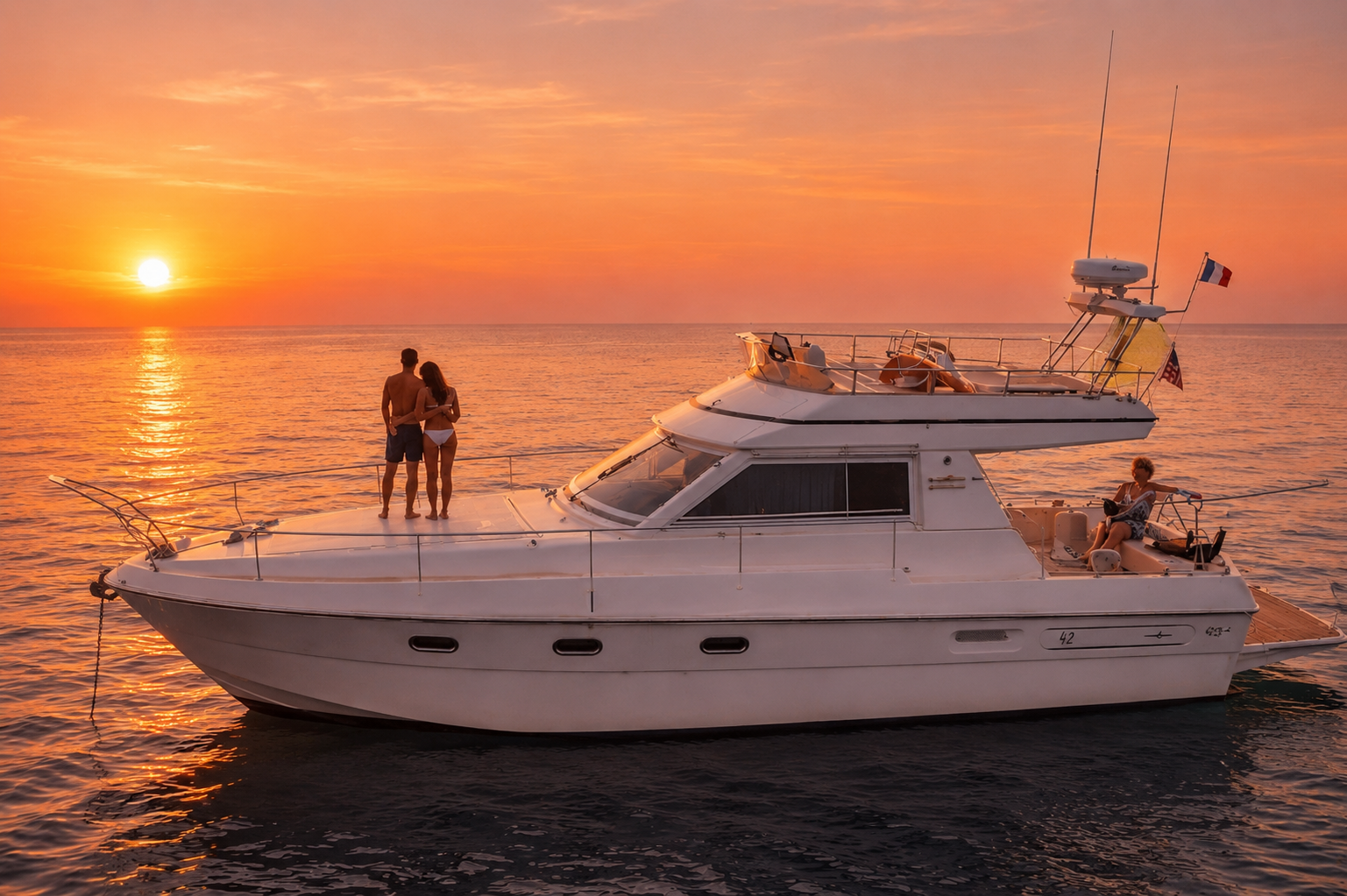 Ferretti Holiday Sea  między profesjonalistami a osobami prywatnymi w Cannes