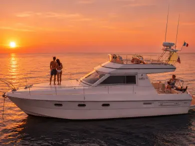 Ferretti Holiday Sea  między profesjonalistami a osobami prywatnymi w Cannes