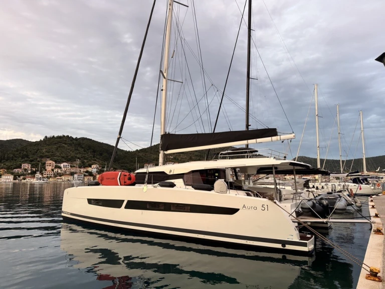 Wynajem Katamaran w Preveza - Fountaine Pajot Aura 51