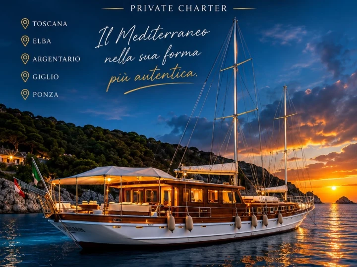 Wynajem Żaglowiec w Porto Santo Stefano - Caicco Gulet