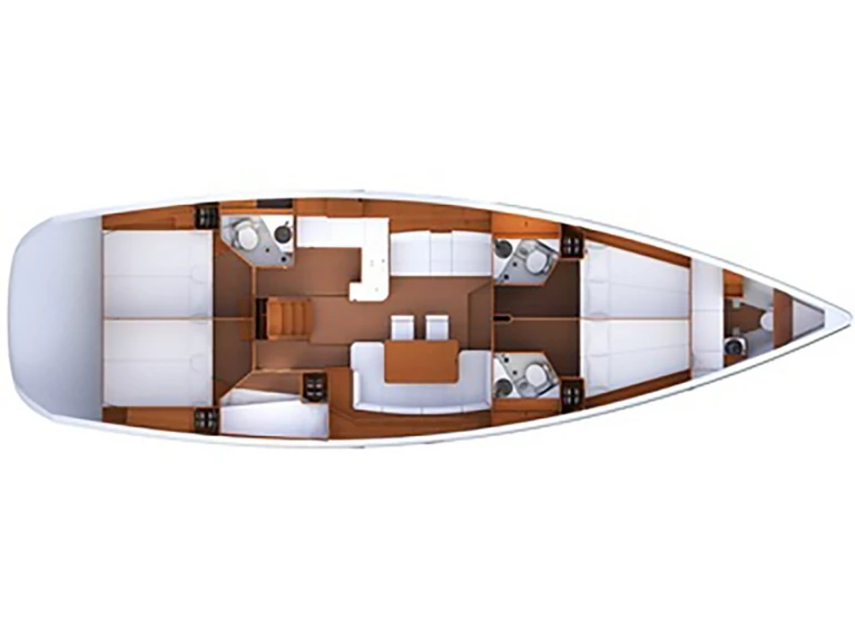 Wynajem łodzi Jeanneau Jeanneau 53 /6cab w Kalkara na SamBoat 