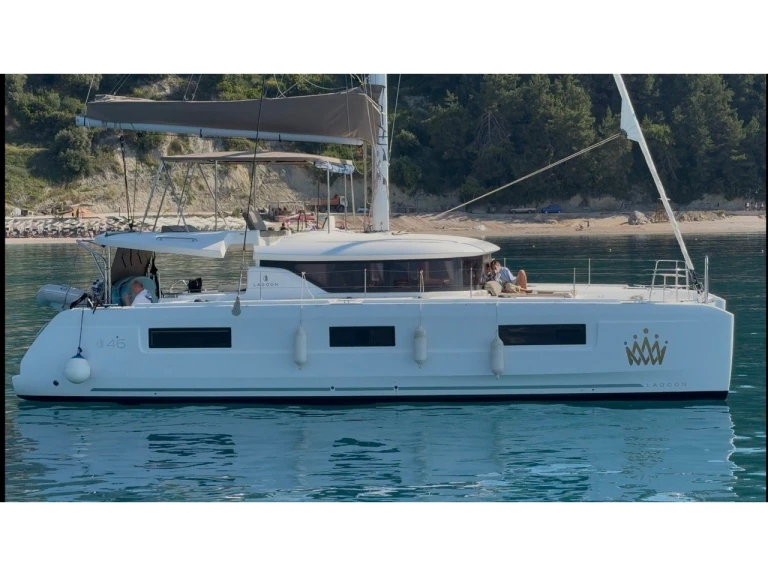 Wynajem łodzi Lagoon Lagoon 46 AC&GEN/ WM/ CAM/ WI-FI 2025 w Benítses na SamBoat 