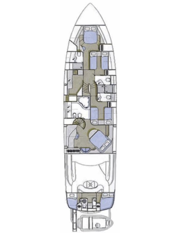 Wynajmij Luksusowy jacht z lub bez skippera Sunseeker w Split