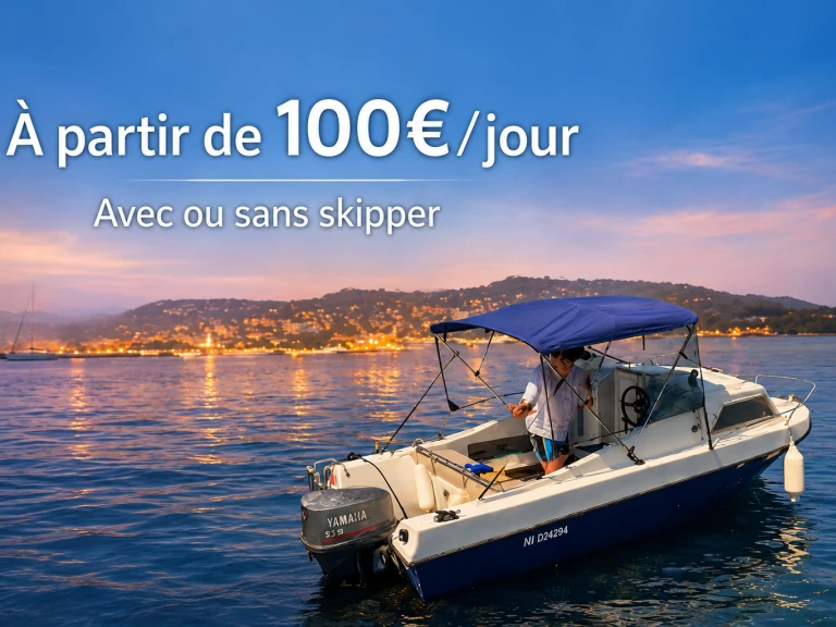Wynajem łodzi Cannes tanio Super Mistral