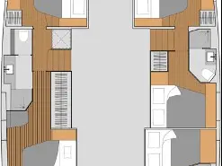 Wynajem Katamaran w Saint-Raphael - Fountaine Pajot Aura 51
