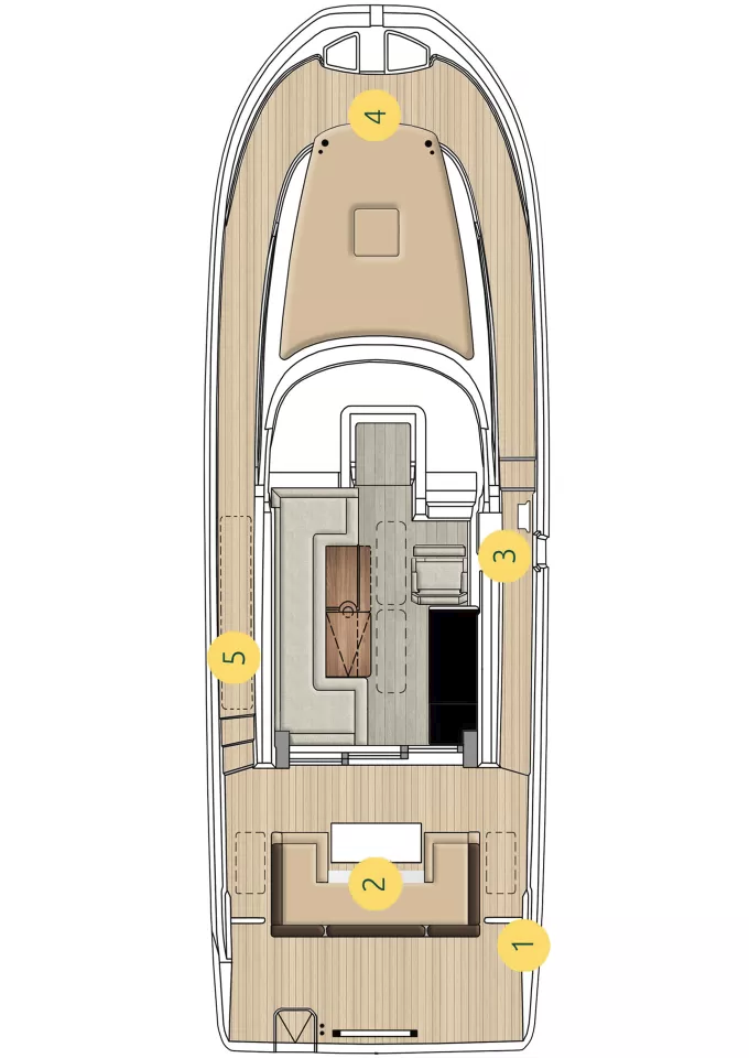 Wynajem w Split- Delphia Delphia 10 Sedan na SamBoat