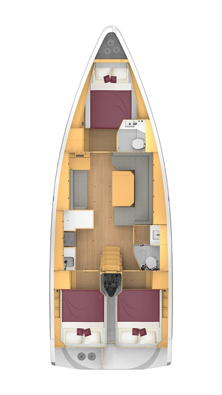 Wynajem w Fethiye- Bavaria Bavaria C42 na SamBoat