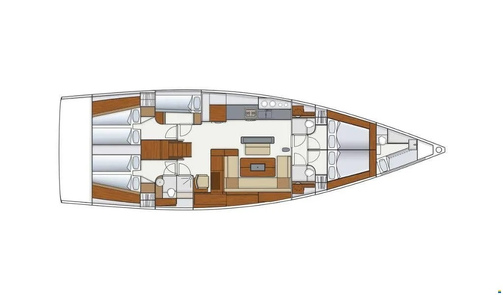 Wynajem Żaglowiec w Primosten - Hanse Hanse 575