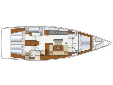 Wynajem Żaglowiec w Primosten - Hanse Hanse 575