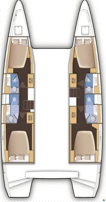 Wynajem łodzi Lagoon Lagoon 42 w Primosten na SamBoat 