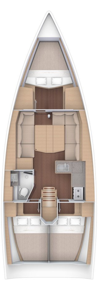 Wynajem łodzi Dufour Dufour 390 w La Rochelle na SamBoat 