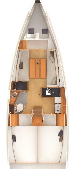 Wynajem Żaglowiec w Toulon - Jeanneau Sun Odyssey 349