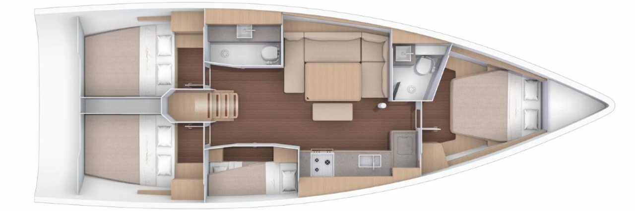 Wynajem łodzi Dufour Dufour 430 Grand Large w Palermo na SamBoat 