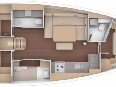 Wynajem łodzi Dufour Dufour 430 Grand Large w Palermo na SamBoat 