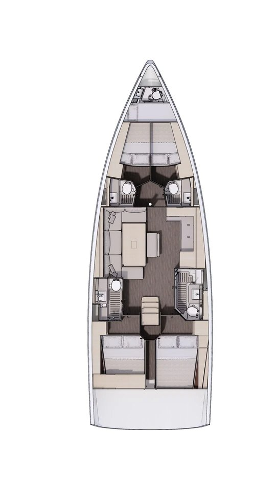 Wynajem łodzi Dufour Dufour 470 w Cagliari na SamBoat 