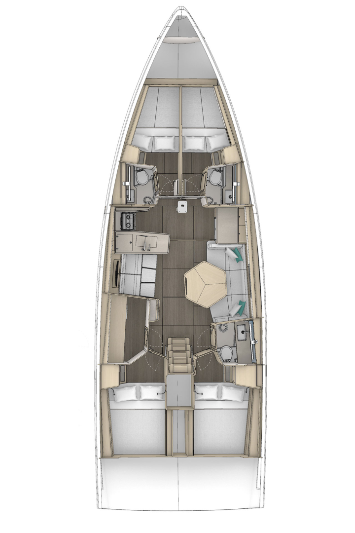 Wynajmij Dufour Dufour 48 w Procida