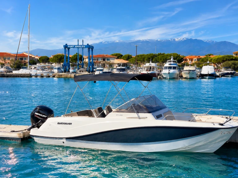 Wynajem łodzi Quicksilver Activ 675 Open w Argelès-sur-Mer na SamBoat 