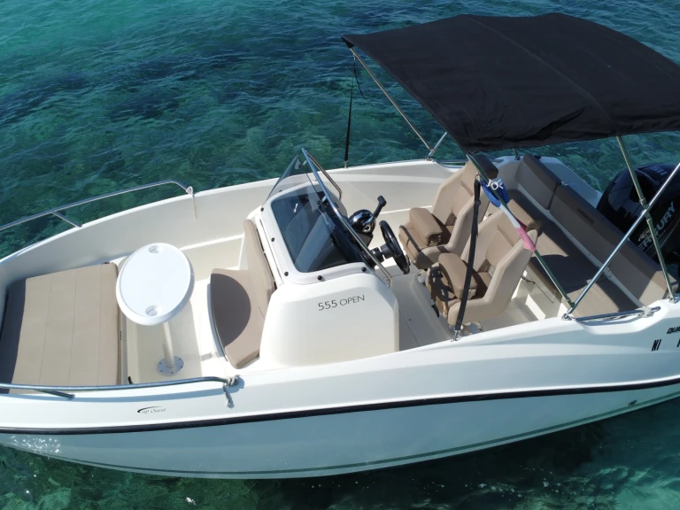 Wynajem Motorówka w Mandelieu-la-Napoule - Quicksilver Activ 555 Open